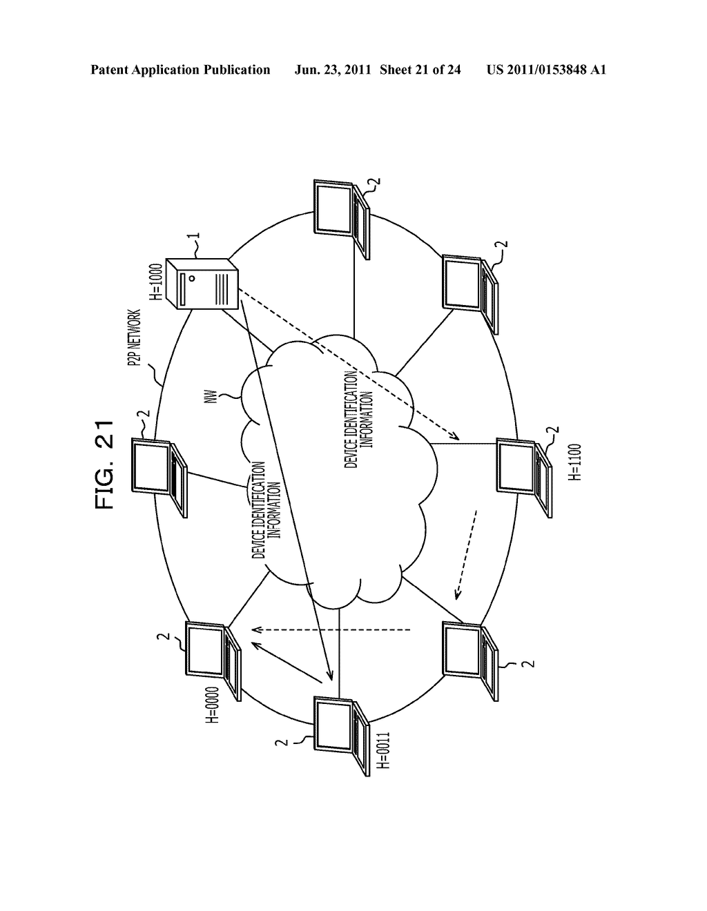 INFORMATION PROCESSING DEVICE, COMMUNICATION SYSTEM, CONTROL METHOD AND     CONTROL PROGRAM - diagram, schematic, and image 22