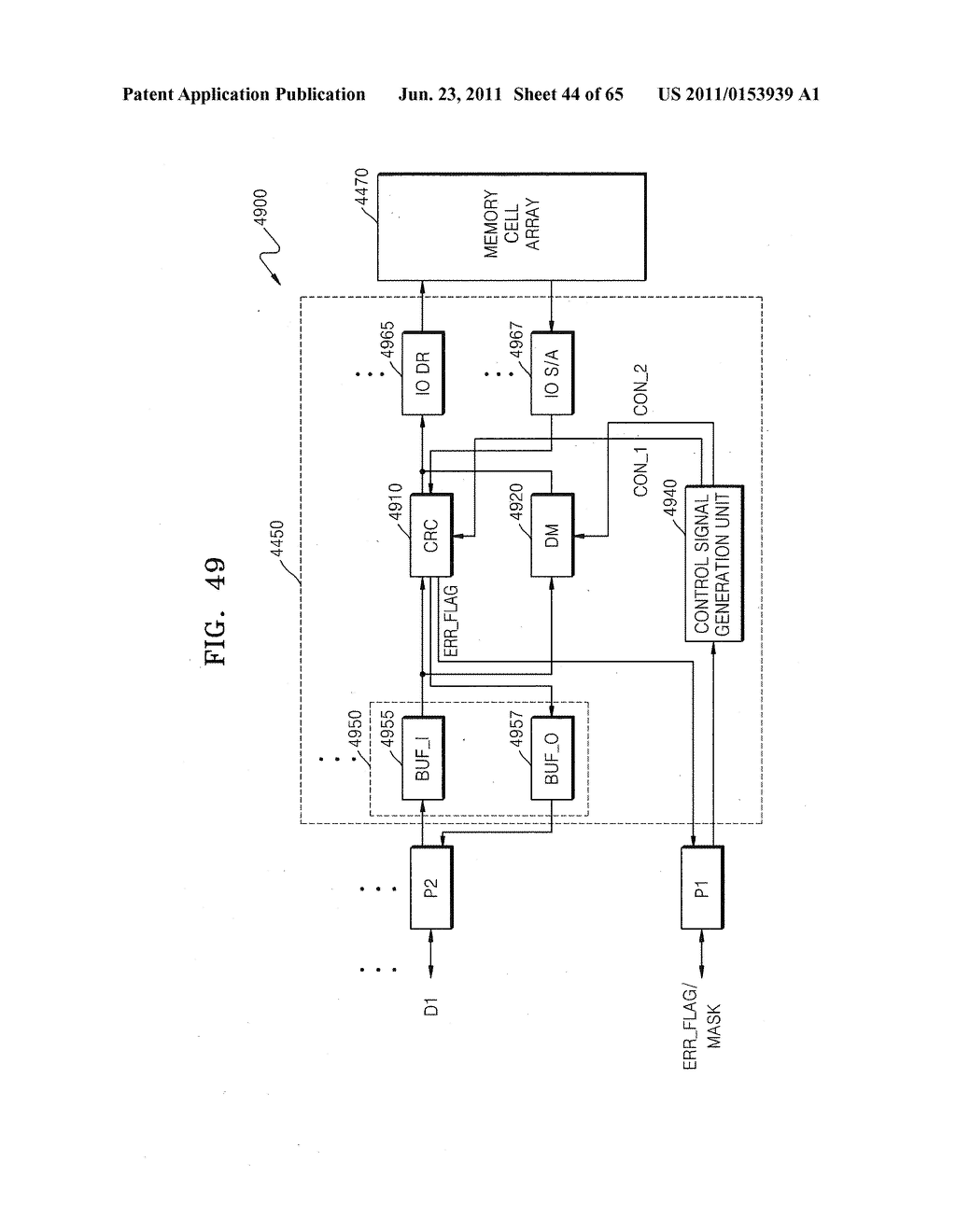 SEMICONDUCTOR DEVICE, CONTROLLER ASSOCIATED THEREWITH, SYSTEM INCLUDING     THE SAME, AND METHODS OF OPERATION - diagram, schematic, and image 45