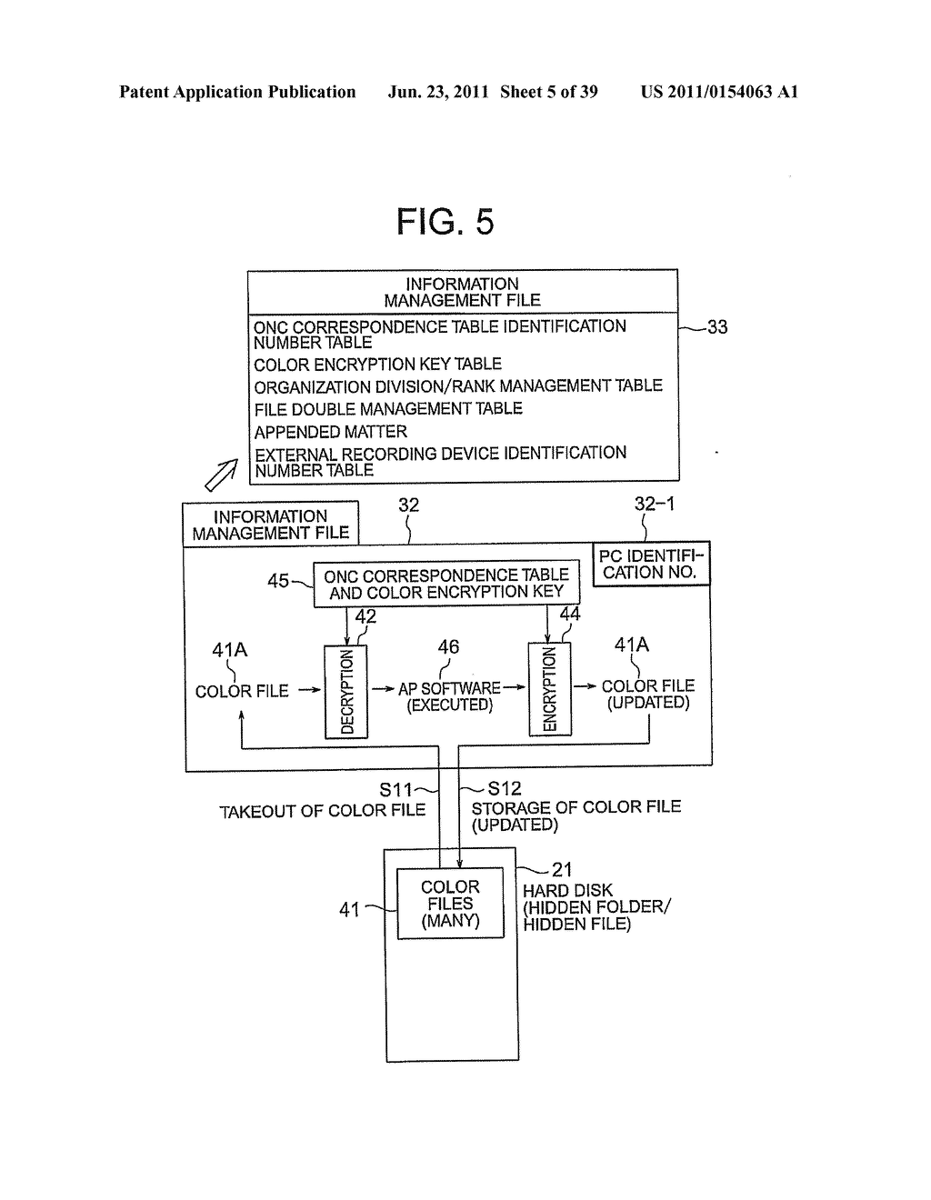INFORMATION MANAGEMENT SYSTEM, INFORMATION MANAGEMENT METHOD AND     APPARATUS, AND ENCRYPTION METHOD AND PROGRAM - diagram, schematic, and image 06