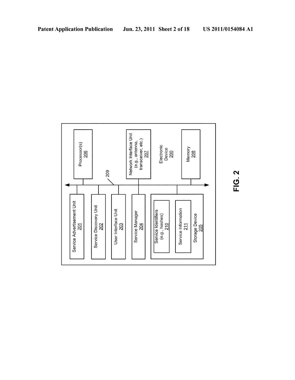 EFFICIENT SERVICE ADVERTISEMENT AND DISCOVERY IN A PEER-TO-PEER NETWORKING     ENVIRONMENT - diagram, schematic, and image 03