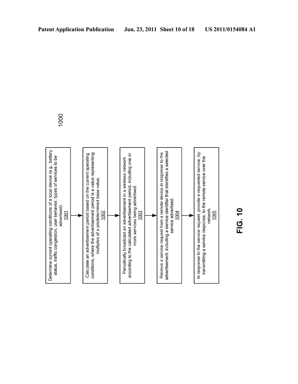 EFFICIENT SERVICE ADVERTISEMENT AND DISCOVERY IN A PEER-TO-PEER NETWORKING     ENVIRONMENT - diagram, schematic, and image 11