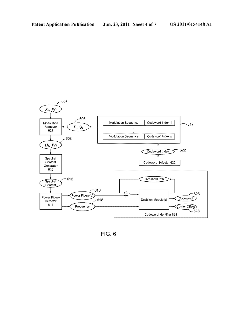 SPECTRAL CONTENT BASED DECODING AND FREQUENCY OFFSET ESTIMATION - diagram, schematic, and image 05