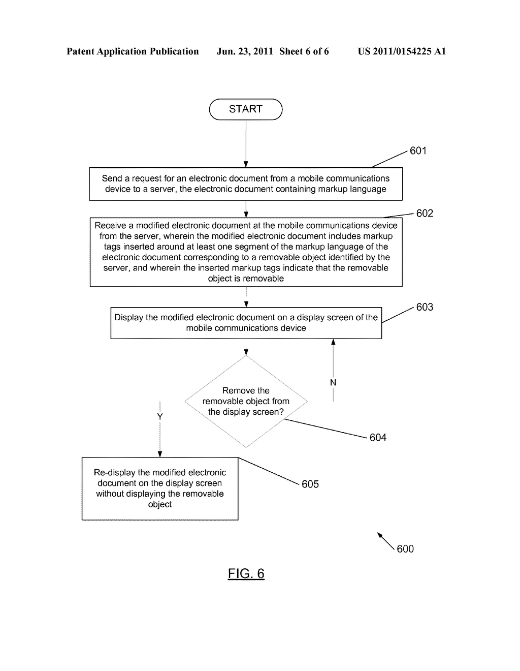 METHOD AND DEVICE TO MODIFY AN ELECTRONIC DOCUMENT FROM A MOBILE     ENVIRONMENT WITH SERVER ASSISTANCE - diagram, schematic, and image 07