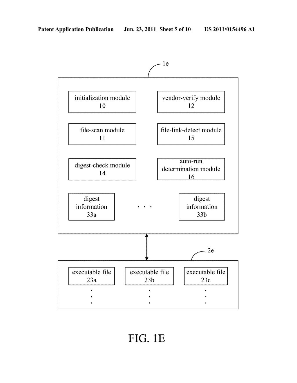 Removable Apparatus and Method for Verifying an Executable File in a     Computing Apparatus and Computer-Readable Medium Thereof - diagram, schematic, and image 06