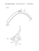 FLAT VEHICULAR WIPER WITH HYDRAULIC SHOCK-ABSORBING UNIT diagram and image