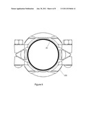 4-Way Compression Grooved Coupling diagram and image