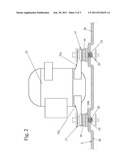 Home Laundry Drier with Releasably Securable Vibration Damper diagram and image