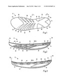 AIR-VENTILATED SHOE SOLE diagram and image