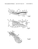AIR-VENTILATED SHOE SOLE diagram and image