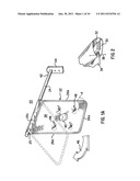 Collapsible structures supported on a pole diagram and image