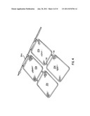 Collapsible structures supported on a pole diagram and image