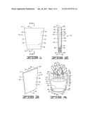 METHOD OF COVERING A POT WITH A FLORAL SLEEVE HAVING A SIDE-SEALED BOTTOM     GUSSET diagram and image