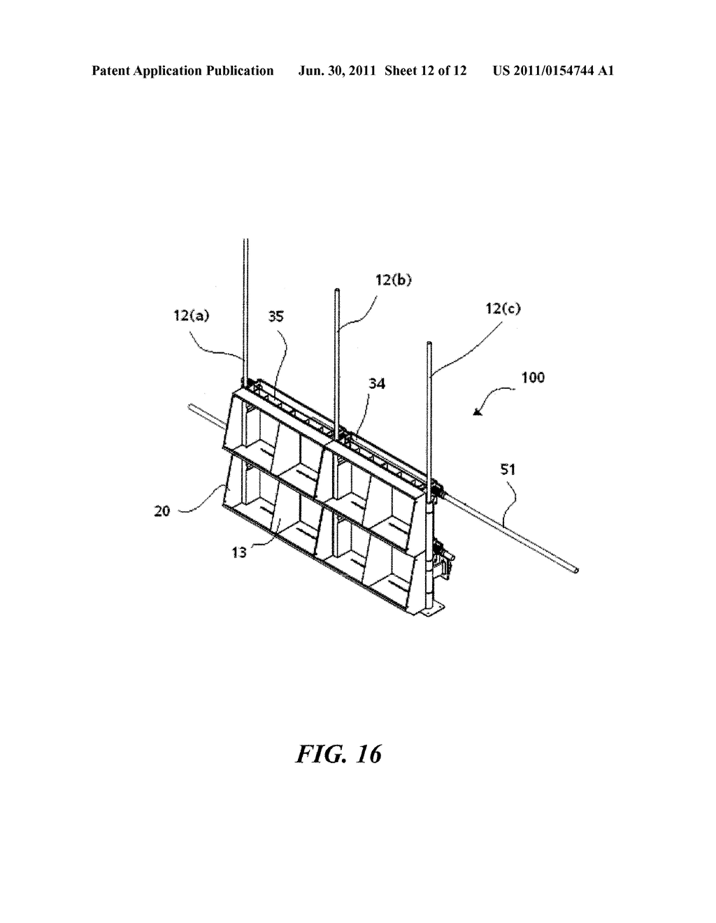 MODULAR LIVING WALL COMPONENT AND SYSTEM - diagram, schematic, and image 13