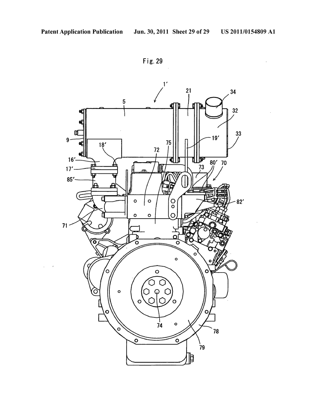ENGINE DEVICE - diagram, schematic, and image 30