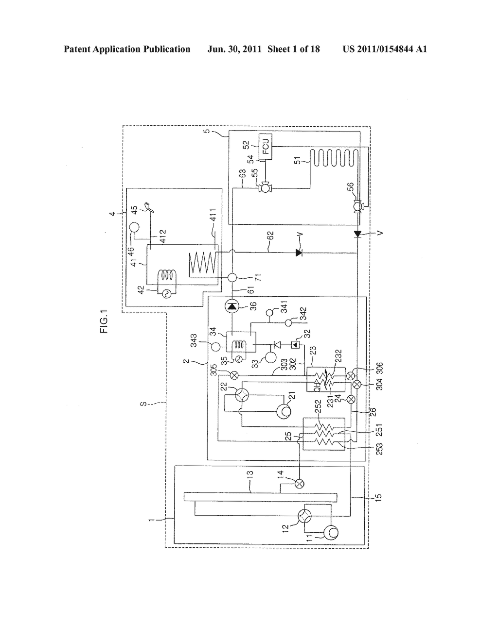 WATER CIRCULATION SYSTEM ASSOCIATED WITH REFRIGERANT CYCLE - diagram, schematic, and image 02