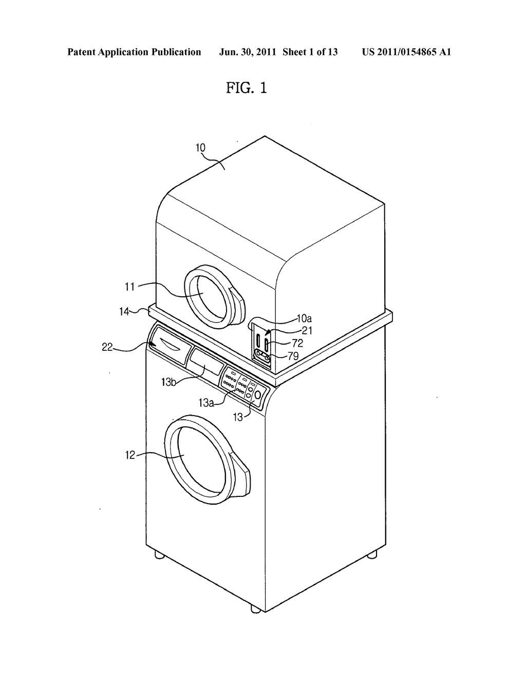 Detergent supply device and washing machine having the same - diagram, schematic, and image 02