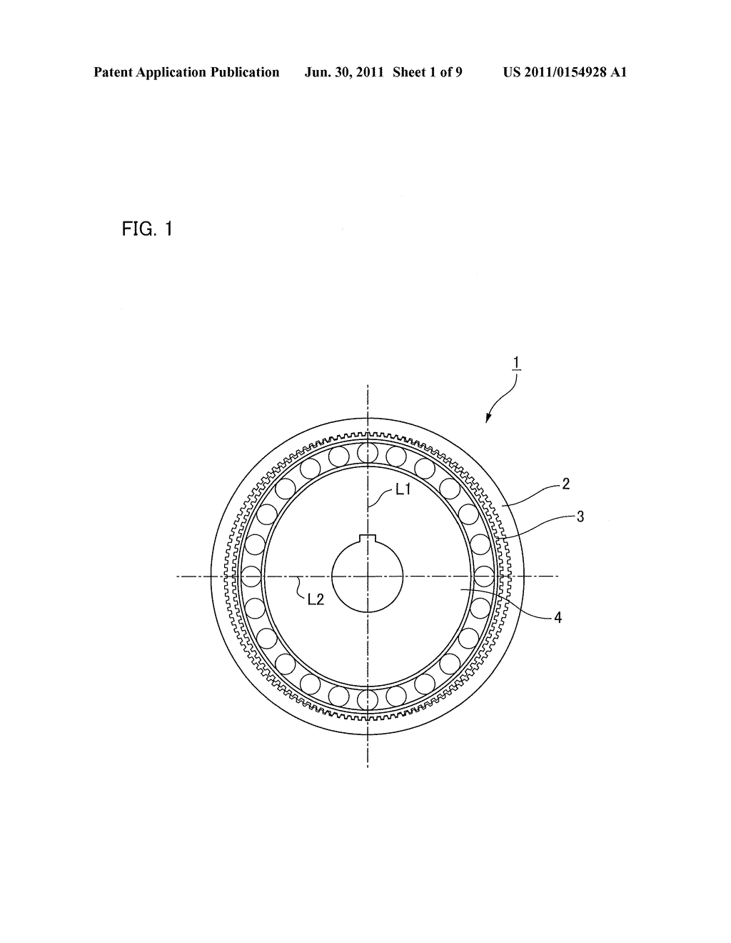 WAVE GEAR DEVICE HAVING COMPOUND TOOTH PROFILE OF POSITIVE DEFLECTION     MESHING - diagram, schematic, and image 02