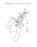 DUAL-PURPOSE PLIERS ADAPTED TO CHAIN LINK diagram and image