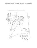 Saw machine riving knife adjustment mechanism diagram and image