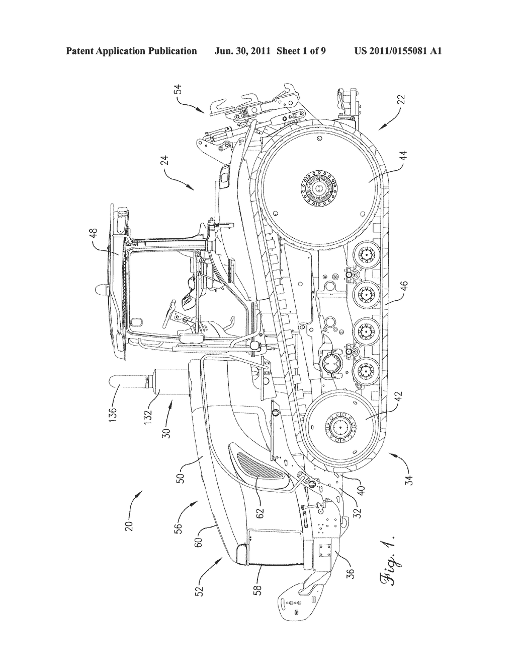 AGRICULTURAL VEHICLE COOLING ASSEMBLY FAN SHROUD WITH SEALS FOR     PASS-THROUGH COOLING AND EXHAUST TUBES - diagram, schematic, and image 02