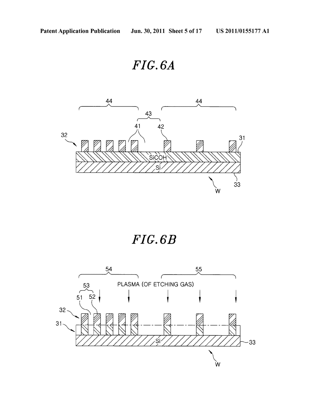 METHOD AND DEVICE FOR CLEANING A SUBSTRATE AND STORAGE MEDIUM - diagram, schematic, and image 06