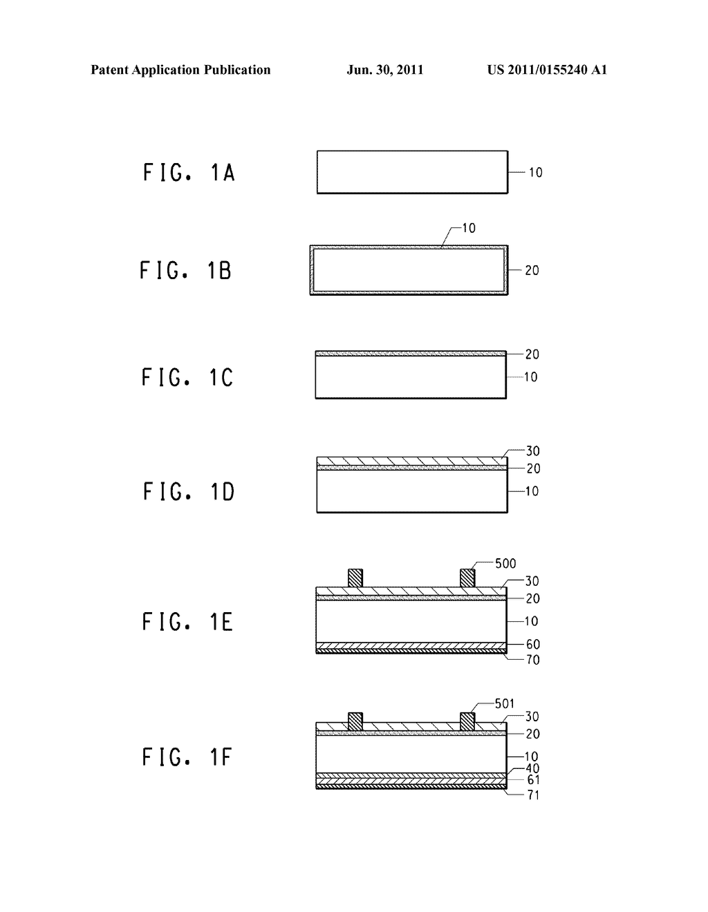 METHOD OF MANUFACTURE OF SEMICONDUCTOR DEVICE AND CONDUCTIVE COMPOSITIONS     USED THEREIN - diagram, schematic, and image 02