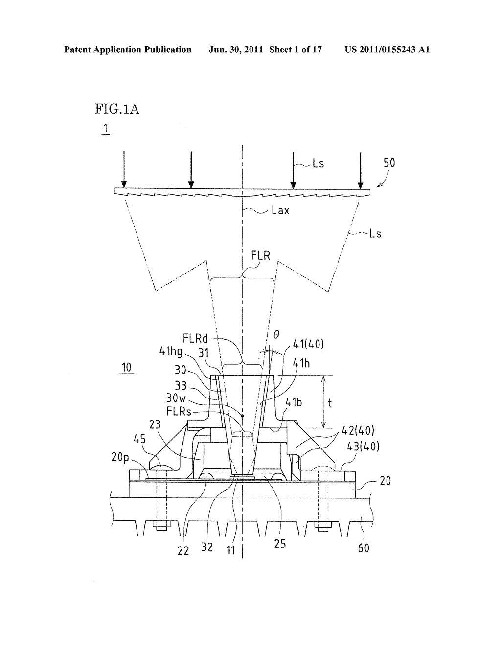 PHOTOVOLTAIC CELL, CONDENSING PHOTOVOLTAIC MODULE, AND METHOD FOR     MANUFACTURING PHOTOVOLTAIC CELL - diagram, schematic, and image 02