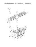 DUCT MEANS FOR AN AIR FLOW OR A GAS FLOWAND A METHOD FOR MANUACTURING ,     HANDLING AND MOUNTING SAID DUCT MEANS diagram and image