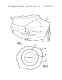 APPARATUS AND METHOD FOR APPLYING A COVER TO AN ITEM diagram and image