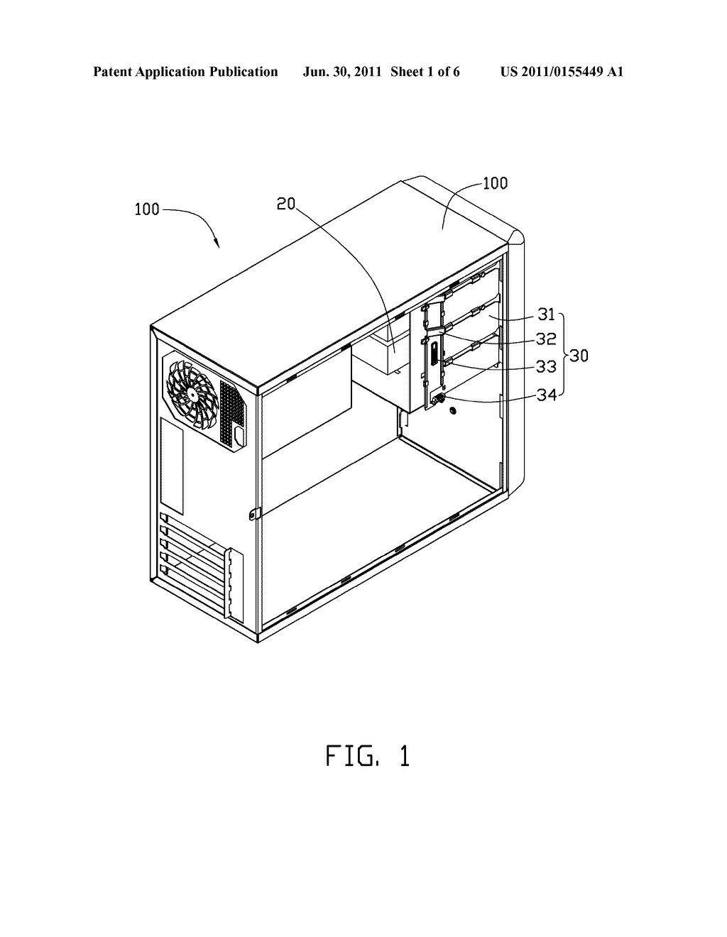 SECURING MECHANISM AND ELECTRONIC DEVICE ENCLOSURE USING THE SAME - diagram, schematic, and image 02