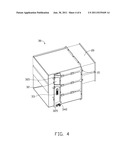 SECURING MECHANISM AND ELECTRONIC DEVICE ENCLOSURE USING THE SAME diagram and image