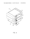 SECURING MECHANISM AND ELECTRONIC DEVICE ENCLOSURE USING THE SAME diagram and image