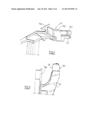 SIDE CONVERGER FOR VEHICLE FRONT FACE STRUCTURE, CORRESPONDING FRONT FACE     STRUCTURE, AND METHOD FOR ASSEMBLING SUCH A STRUCTURE diagram and image