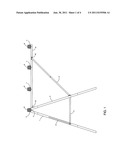 Sawhorse with cutting support platform diagram and image