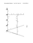 Sawhorse with cutting support platform diagram and image