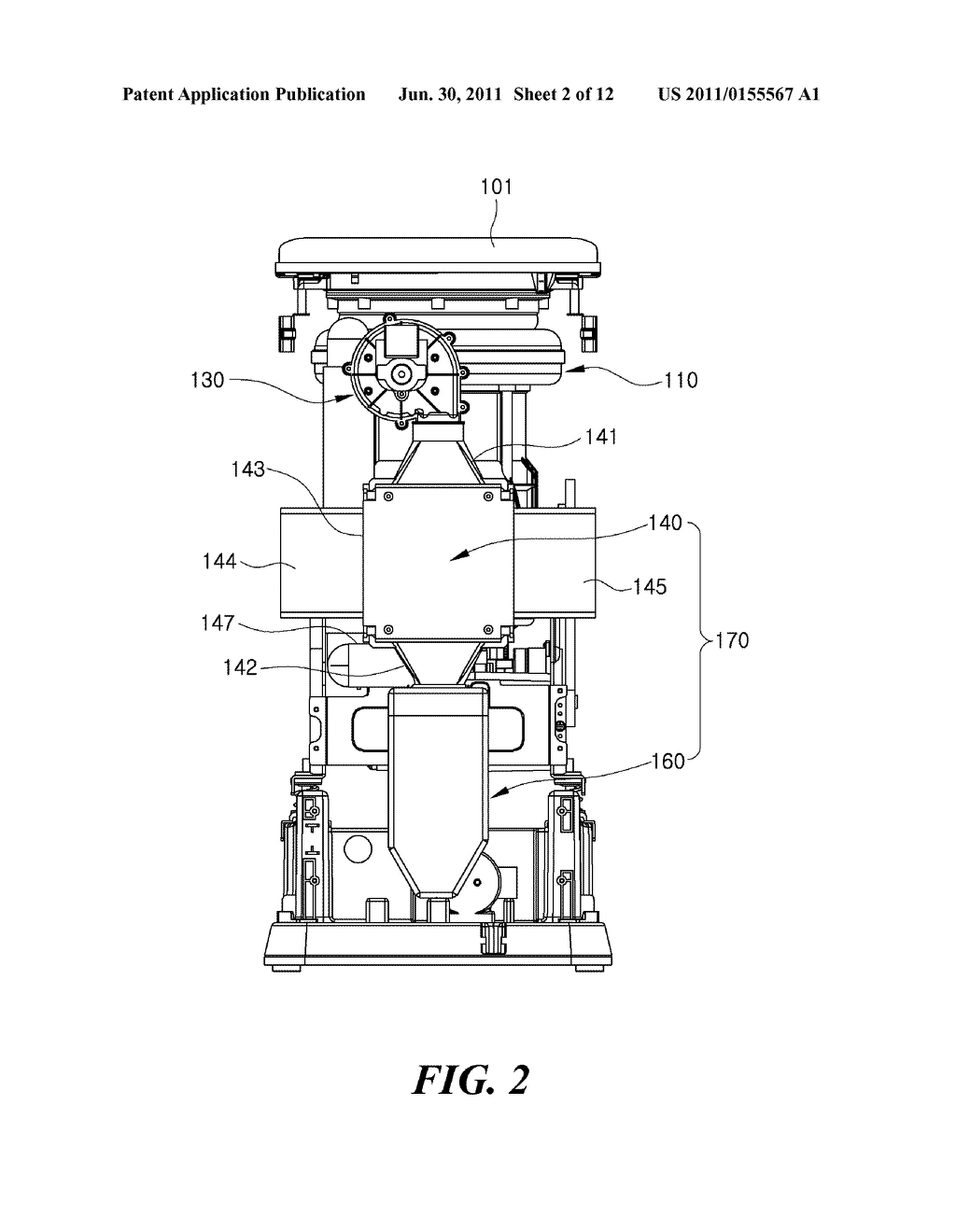 DEODORIZATION MODULE AND FOOD WASTE TREATMENT APPARATUS HAVING THE SAME - diagram, schematic, and image 03