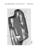 Noise reduction baffle and plastic fuel tank comprising such a baffle diagram and image