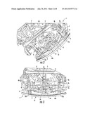 LOWER STRUCTURE OF VEHICLE BODY REAR PART diagram and image