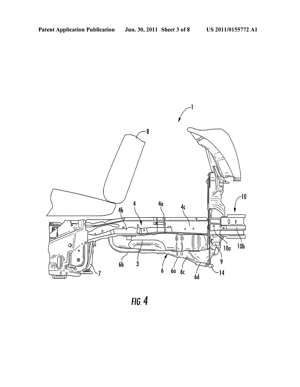 LOWER STRUCTURE OF VEHICLE BODY REAR PART - diagram, schematic, and image 04