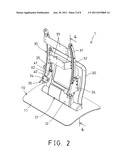 Adjustable support device for monitor diagram and image