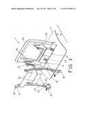 Adjustable support device for monitor diagram and image