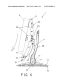 Adjustable support device for monitor diagram and image