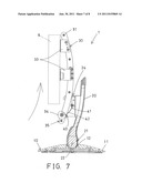 Adjustable support device for monitor diagram and image