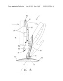 Adjustable support device for monitor diagram and image