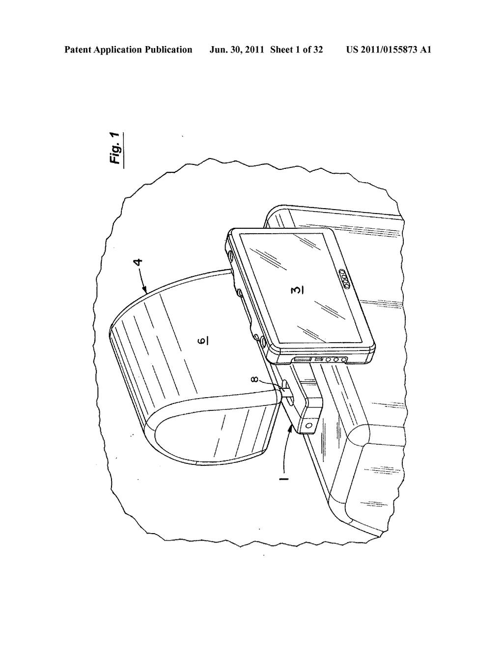 MOUNTING SYSTEM FOR RELEASABLY SECURING AN ENTERTAINMENT MODULE TO AN     AUTOMOTIVE HEADREST - diagram, schematic, and image 02