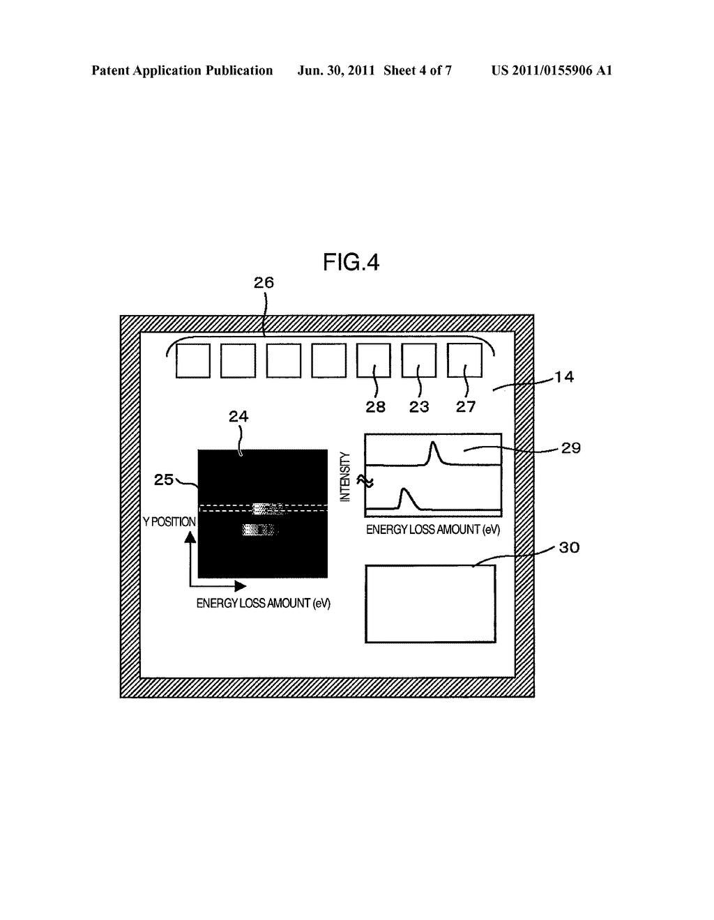 TRANSMISSION ELECTRON MICROSCOPE APPARATUS COMPRISING ELECTRON     SPECTROSCOPE, SAMPLE HOLDER, SAMPLE STAGE, AND METHOD FOR ACQUIRING     SPECTRAL IMAGE - diagram, schematic, and image 05