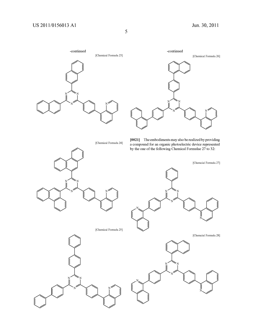 COMPOUND FOR ORGANIC PHOTOELECTRIC DEVICE AND ORGANIC PHOTOELECTRIC DEVICE     INCLUDING THE SAME - diagram, schematic, and image 09