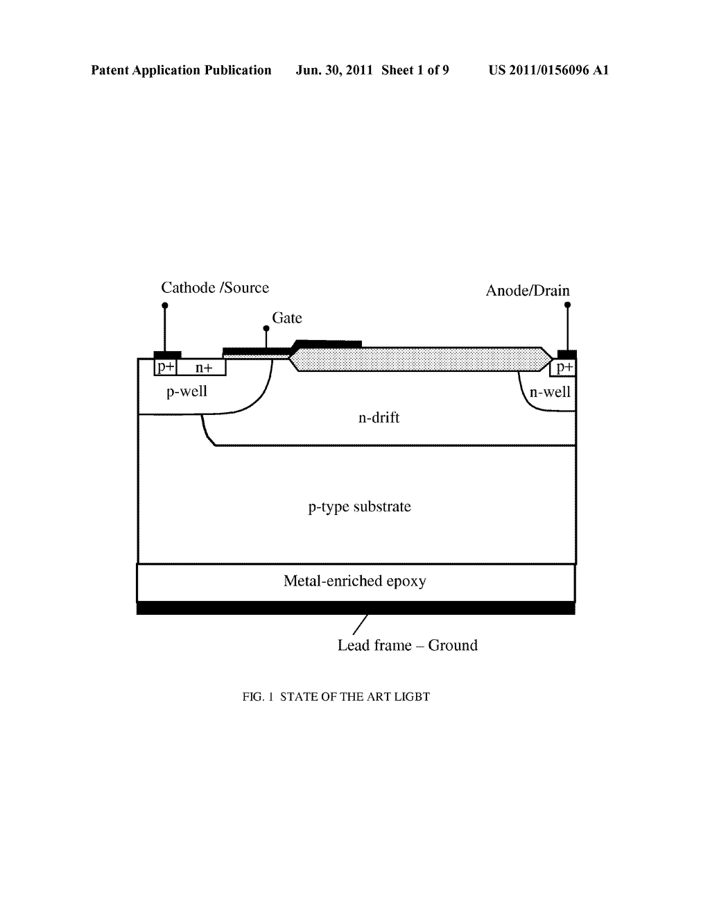 Lateral Insulated Gate Bipolar Transistor (LIGBT) - diagram, schematic, and image 02