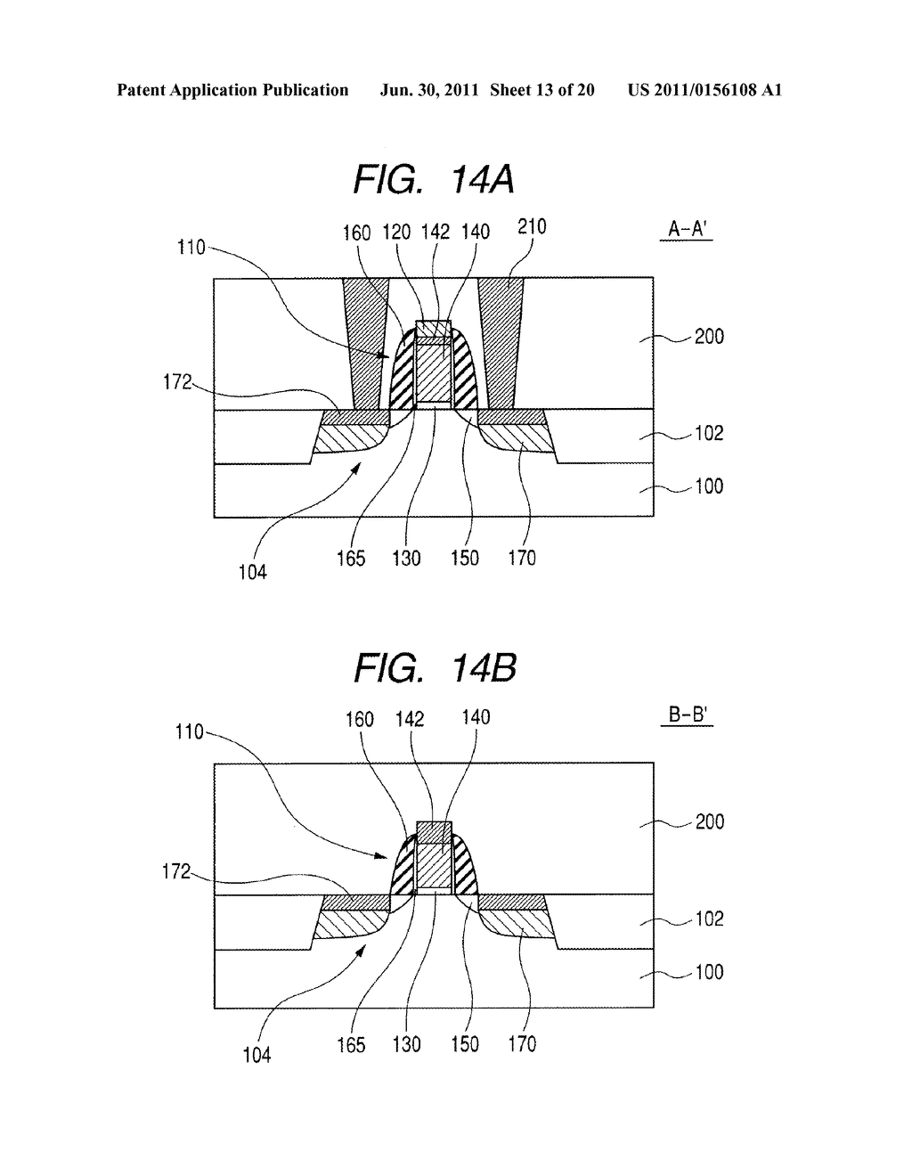 SEMICONDUCTOR DEVICE AND METHOD OF MANUFACTURING THE SAME - diagram, schematic, and image 14