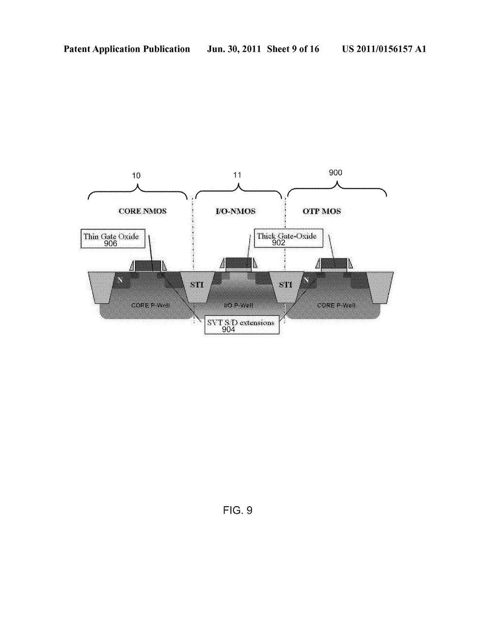 ONE-TIME PROGRAMMABLE CHARGE-TRAPPING NON-VOLATILE MEMORY DEVICE - diagram, schematic, and image 10